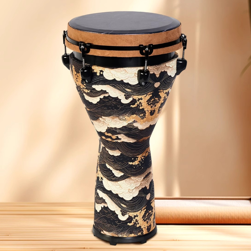 Musical Instrument African - Profesjonalny bęben djembe 12 cali dla