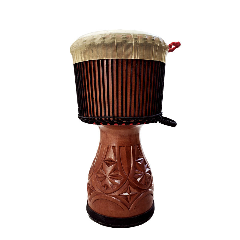 Musical Instrument African - Profesjonalny Afrykański Djembe Duży Afrykański Bęben