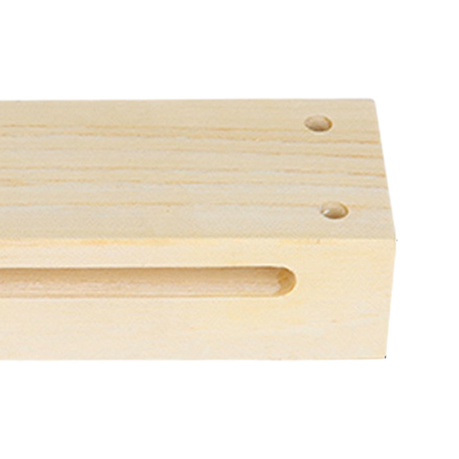 Musical Instrument Games - Drewniany blok muzyczny z pałeczką, łatwy