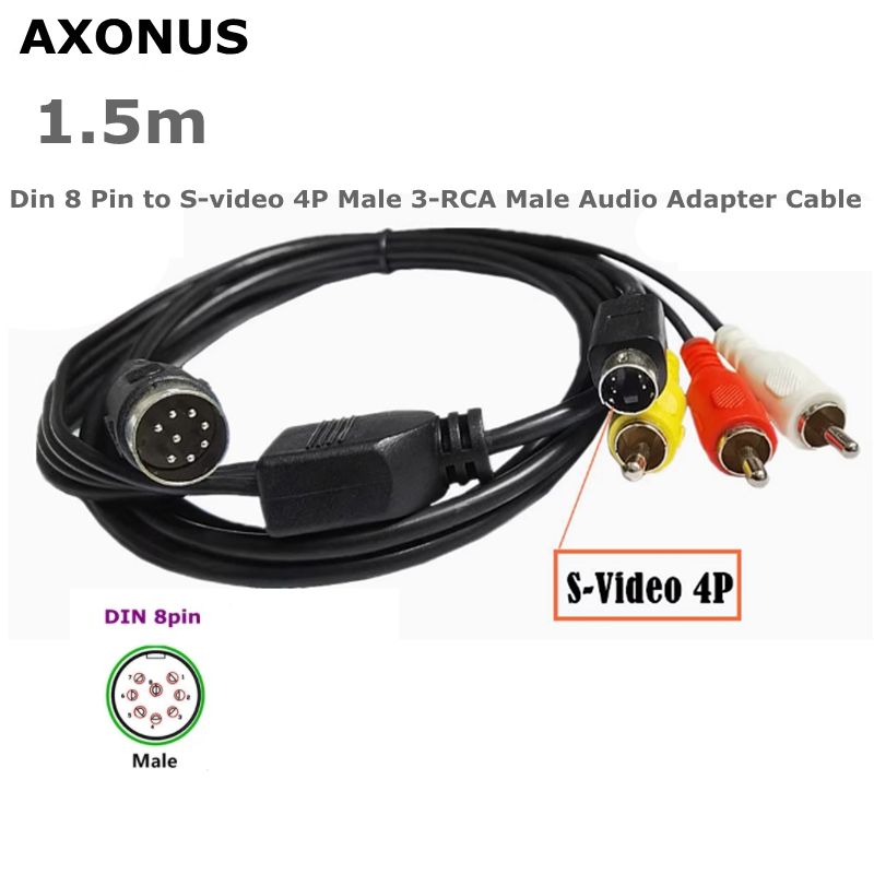 Musical Instrument Video - Kabel adapter audio DIN 8-pin na