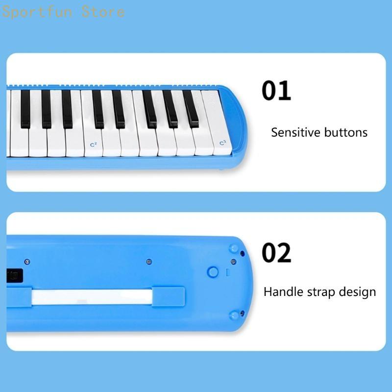 X7JD Multifuntional 32 Keys Me – Musical Instrument Melodica recenzja i cena