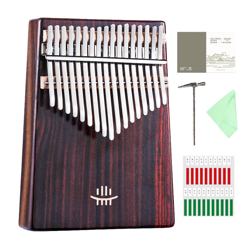 Hluru Kalimba 17 klawiszy z ot – Musical Instrument African recenzja i cena