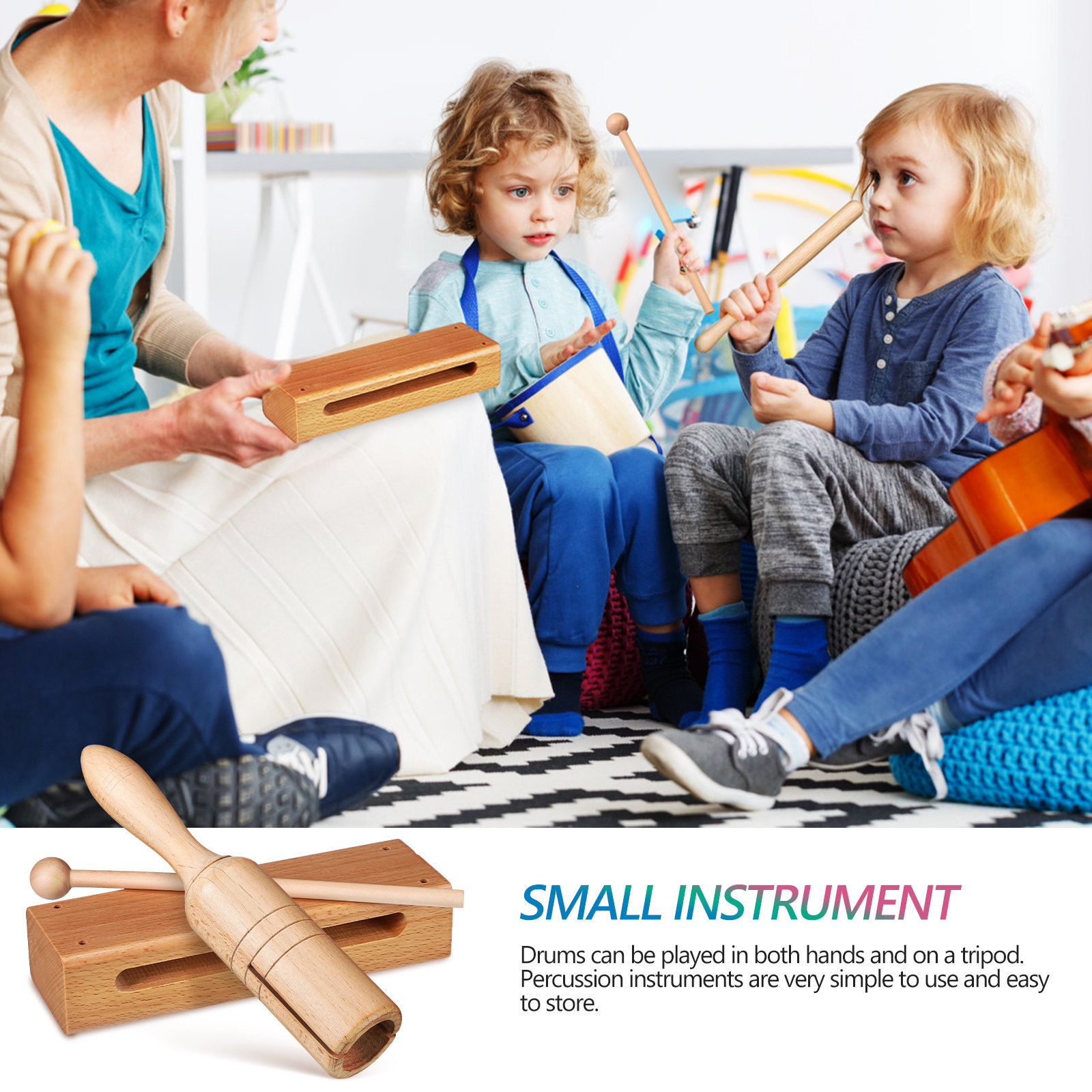 2 zestawy jednotonowych drewni – Musical Instrument Youtube recenzja i cena