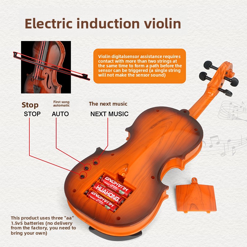 Akustyczne skrzypce zabawki re – Musical Instrument Project recenzja i cena