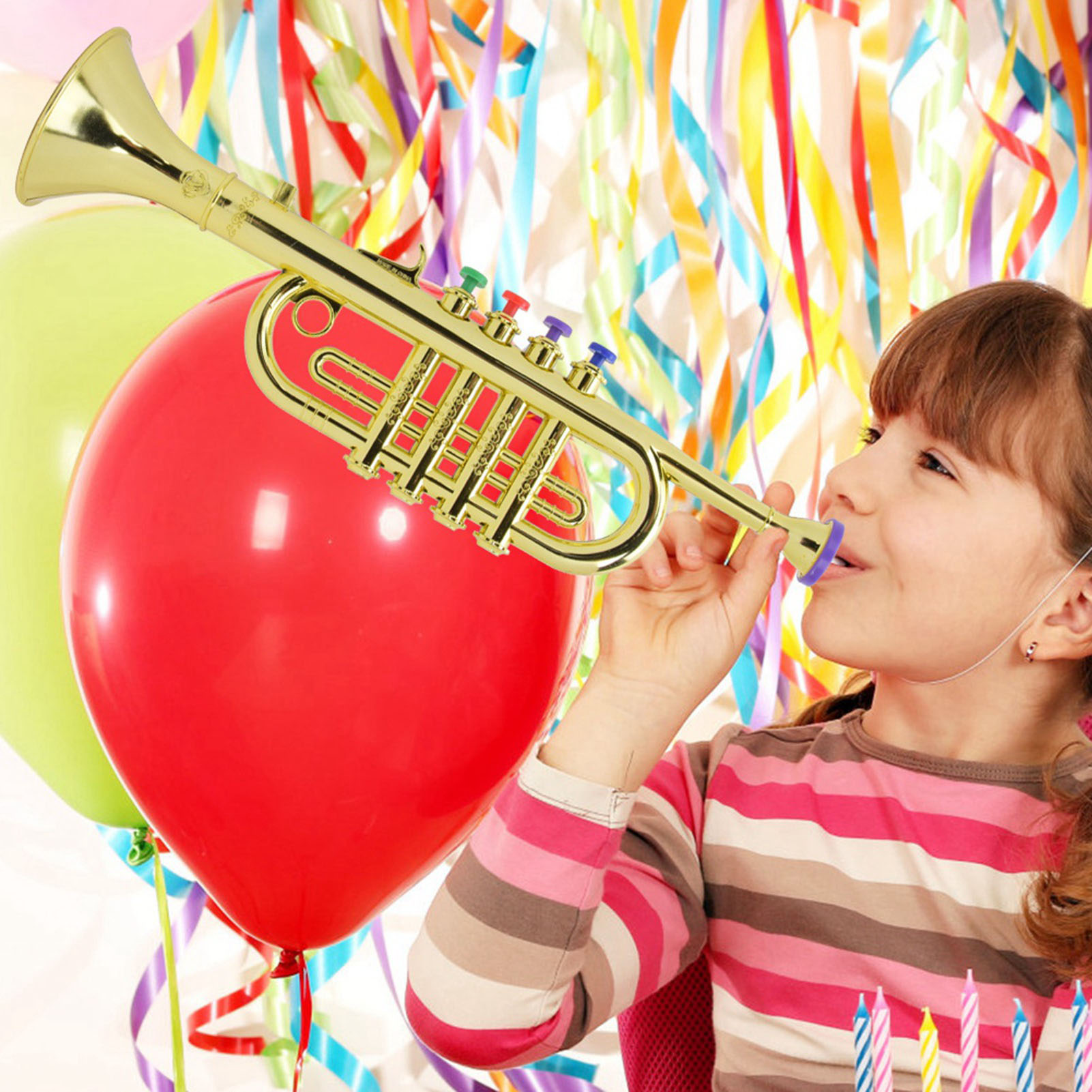 Trąbka dla dzieci, złota powło – Musical Instrument Project recenzja i cena