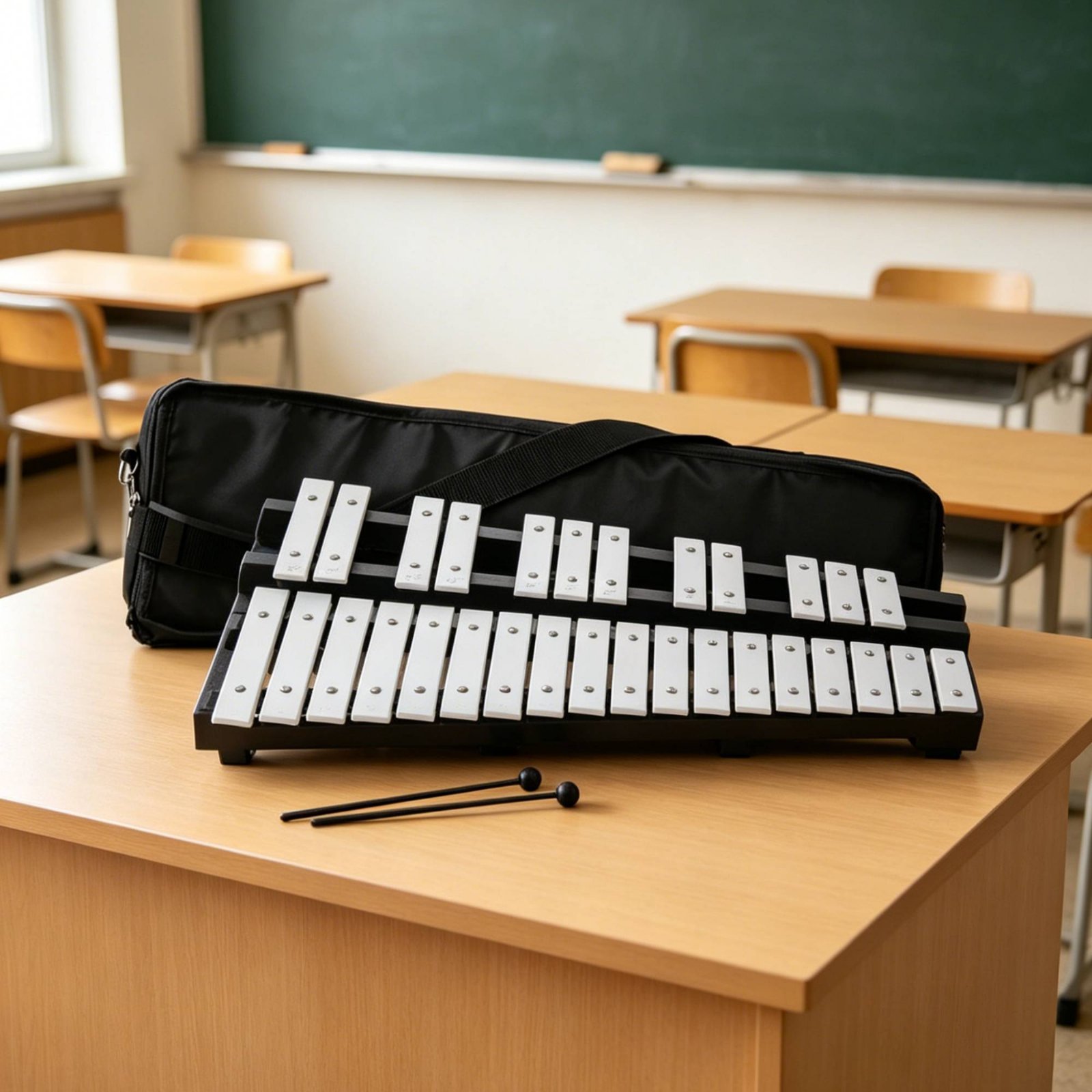 Ksylofon z aluminiowymi pałecz – Musical Instrument Park recenzja i cena