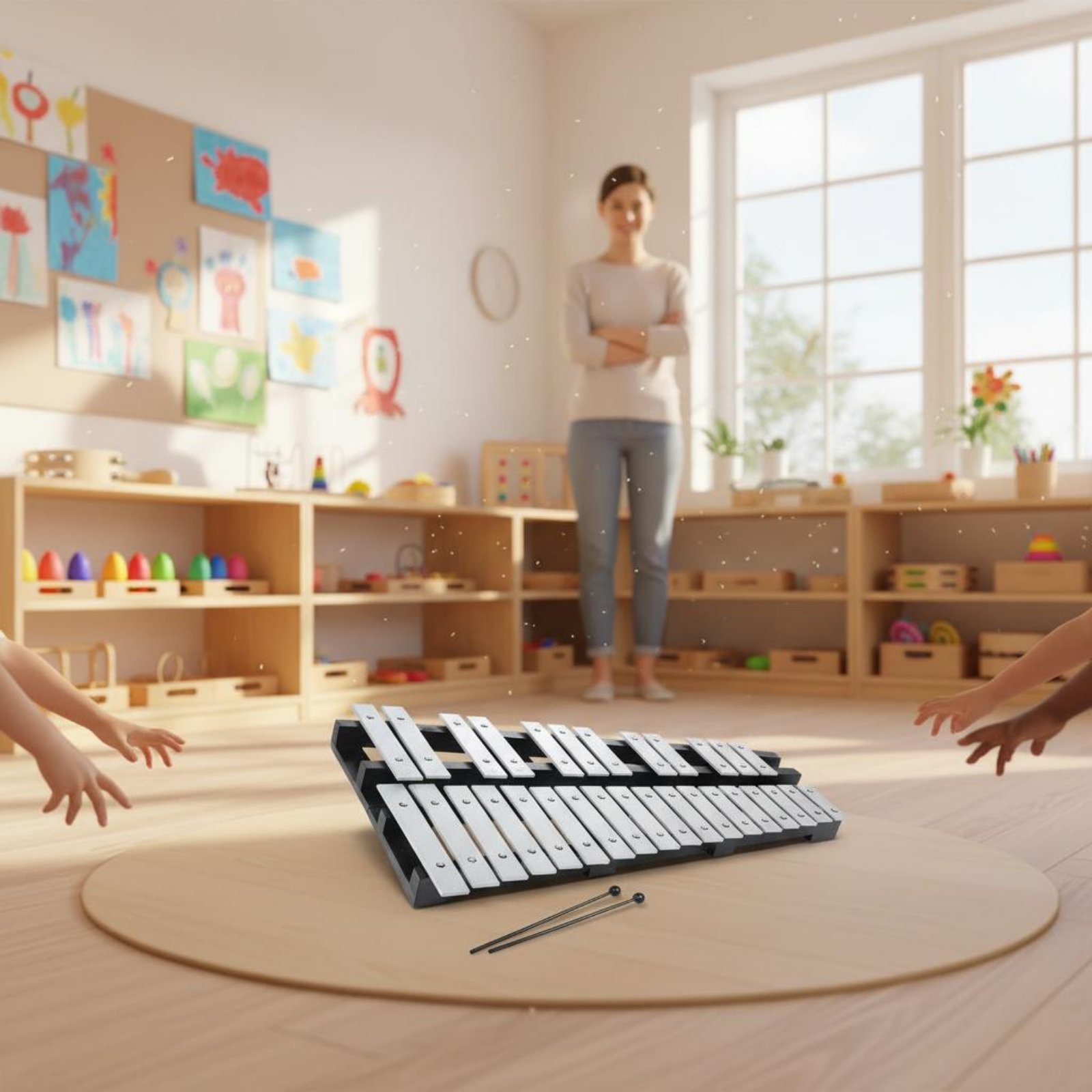 Ksylofon z aluminiowymi pałecz – Musical Instrument Park recenzja i cena