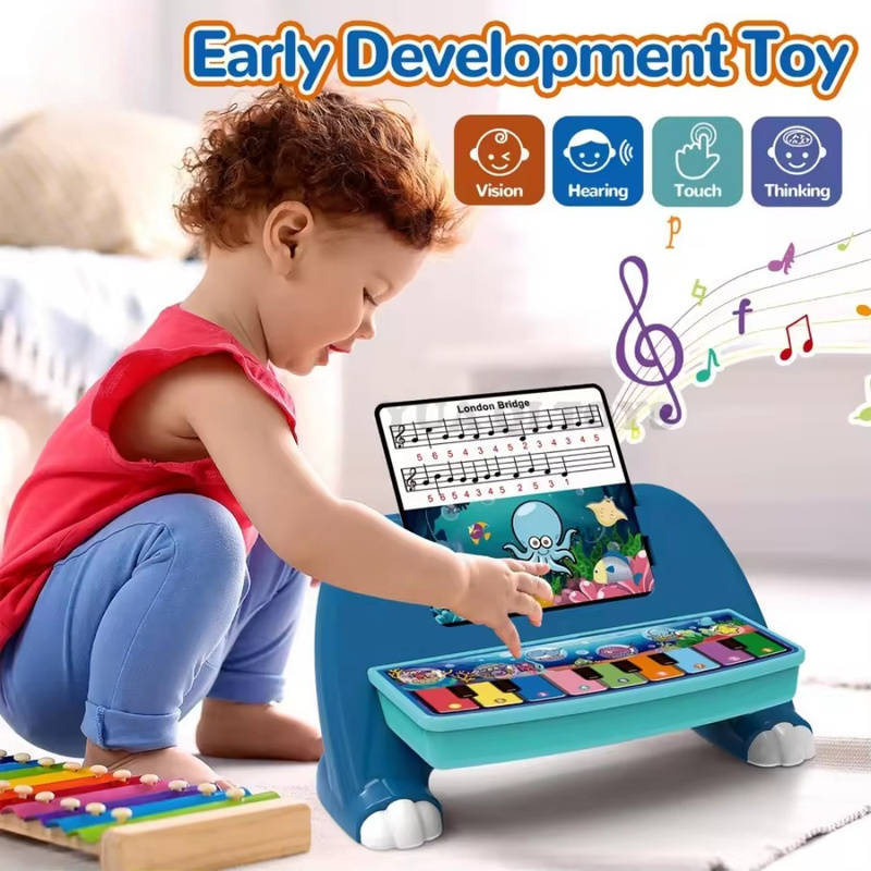 Inteligentne pianino elektroni – Musical Instrument No Touch recenzja i cena