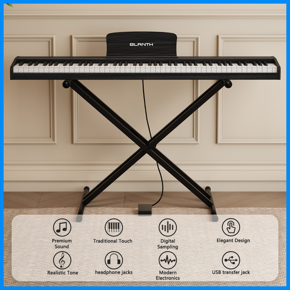 Przenośne pianino cyfrowe 88 k – Musical Instrument No Touch recenzja i cena